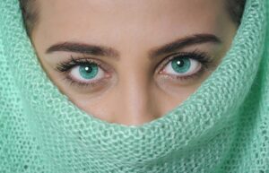green eyes